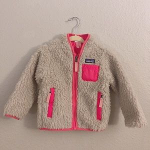 Patagonia retro-x girls jacket 12-18 months